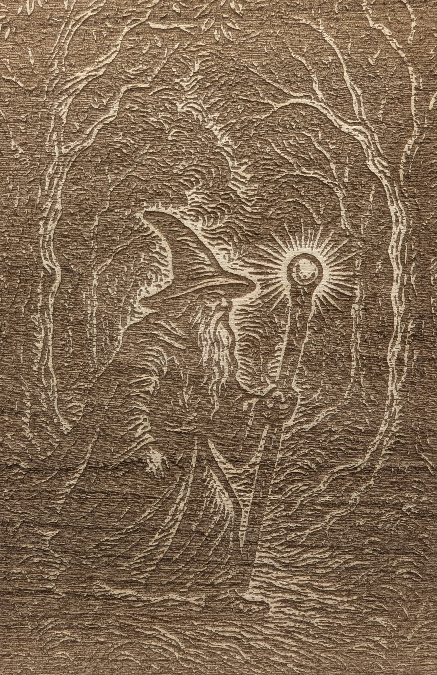 Wizard Woodcut