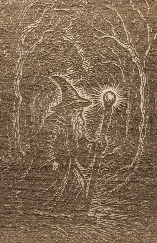 Wizard Woodcut